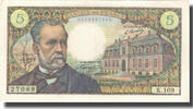 France 5 Francs Pasteur, 1969-09-04, Fayette:61.11, KM:146b -