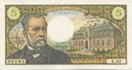 France 5 Francs Pasteur, Fayette:61.6, KM:146b -