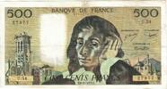 France 500 Francs Pascal, U.54, Fayette:71.13, KM:156c -