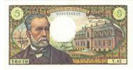 France 5 Francs Pasteur, Y.42, Fayette:61.4, KM:146a -