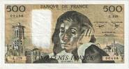 France 500 Francs Pascal, X.159, Fayette:71.27, KM:156e -