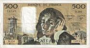 France 500 Francs Pascal, D.104, Fayette:71.20, KM:156e -
