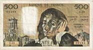 France 500 Francs Pascal, G.23, Fayette:71.5, KM:156a -