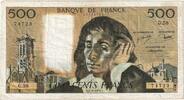 France 500 Francs Pascal, G.58, Fayette:71.14, KM:156d -