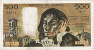 France 500 Francs Pascal, K.14, Fayette:71.4, KM:156a -