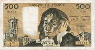 France 500 Francs Pascal, V.20, Fayette:71.5, KM:156a -