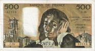 France 500 Francs Pascal, C.26, Fayette:71.7, KM:156b -