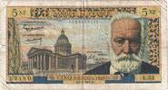 Frankreich Victor Hugo, L.52, S, Fayette:56.7, KM:141a 5 Nouveaux Francs 1961 S