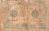France 5 Francs Bleu, 1916-06-28, Z.12584 -