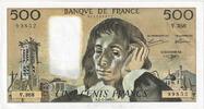 France 500 Francs Pascal, V.368 99852, Fayette:71.49, KM:156i -