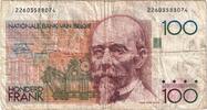 Belgium 100 Francs KM:142a -