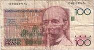 Belgium 100 Francs KM:142a -