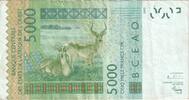 West African States 5000 Francs SS -