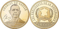 France Medaille Les Présidents de la République, Charles De Gaulle, Copper -