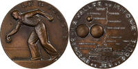 France Medaille Le Bouliste , La Vallée du Rhone, Bronze, Gibert -