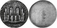 France Medaille Sceau de la Ville de Valenciennes, Silvered bronze -