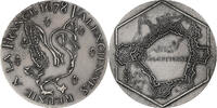 France Medaille Valenciennes Réunie à la France en 1678, Silvered bronze -