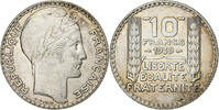 France 10 Francs Turin, MDP, Silver, Gadoury:801, KM:878 -