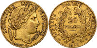 France 20 Francs Cérès, Paris, Gold, KM:762 -