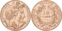 France 10 Francs Cérès, Paris, Gold, Gadoury:1016, KM:830 -