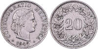 Switzerland 20 Rappen 1945 B Bern, Copper-nickel, KM:29a SS 9.49 £  +  4.29 £ shipping