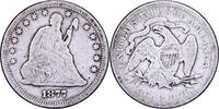 United States Quarter Seated Liberty, U.S. Mint, Silver -