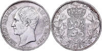 Belgium 5 Francs, 5 Frank 1865 Brussels Leopold I, Brussels, Silver, KM:... 60.69 £  +  4.29 £ shipping