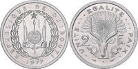 Djibouti 2 Francs Paris, ESSAI, Aluminum, KM:E2 -