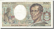 France 200 Francs Montesquieu, Fayette:70.01, KM:155a -