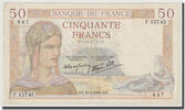 France 50 Francs Cérès, 1940-02-29, Fayette:17.4, KM:81 -