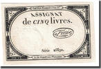France 5 Livres Fenix, 10 brumaire de l'an 2 - (31 octobre 1793) -