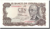 Spain 100 Pesetas Banknote, 1970-11-17, KM:152a -