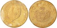 Monaco 10 Francs Coin, Copper-Nickel-Aluminum, KM:E63 -