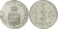 Monaco Centime Coin, Stainless Steel, KM:E68, Gadoury:MC 144 -