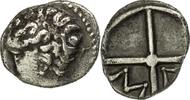 Obol Coin, Massalia, Marseille, Silver, SNG Cop:723-8 -