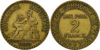 France 2 Francs Coin, Chambre de commerce, Paris -
