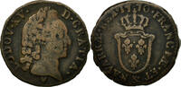 France Sol Coin, Louis XV, Sol d'Aix, Aix, Copper, KM:542 -
