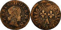 FRENCH STATES Denier Tournois Coin, NEVERS & RETHEL, Charleville -