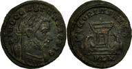 Follis Coin, Constantius I, London, Billon, RIC:110 -