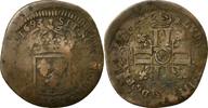 France 15 Deniers Coin, Louis XIV, Sol de 15 deniers ou quinzain -