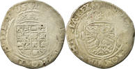 Belgium 1/2 Réal Coin, Charles Quint, Anvers, Silver, Boudeau:2296 -