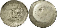 France Pfennig Coin, Strasbourg, Silver, Boudeau:1329 -