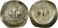 France Pfennig Coin, Strasbourg, Silver, Boudeau:1329 -