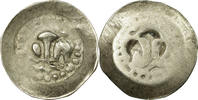France Pfennig Coin, Strasbourg, Silver, Boudeau:1329 -
