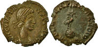 Half Maiorina Coin, Constans, Trier, Copper, RIC:234 -