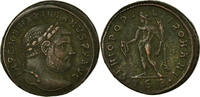 Follis Coin, Maximianus, Thessalonica, Copper, RIC:19b -