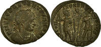 Follis Coin, Constantine II, Arles, Bronze, RIC:346 -