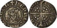 France Demi esterlin Coin, Henri VI, Calais, Very rare, Silver -