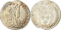 France 1/12 ECU, 10 Sols Coin, Louis XIV, 1/12 Écu au buste juvénile -