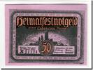 Germany 50 Pfennig Banknote, Lobenstein, paysage 2, Mehl:809.2a -